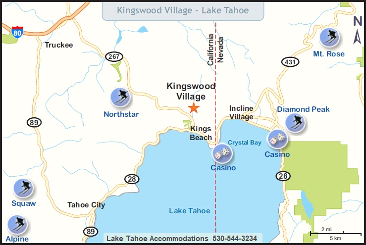 kingswood village area map