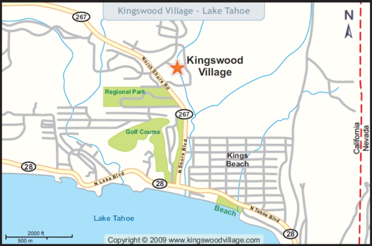 kingswood village area map