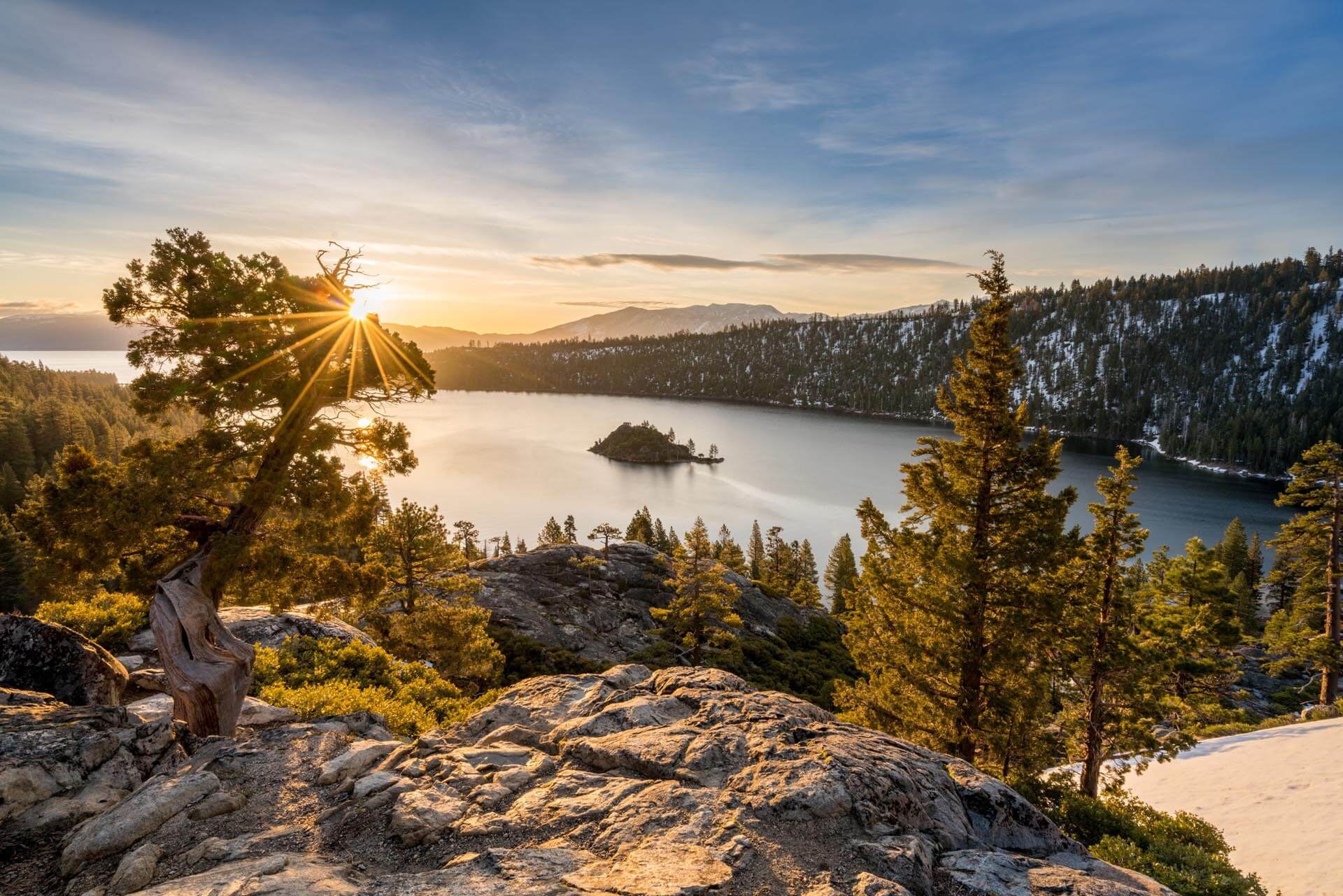 Lake near our Lake Tahoe Cabin Rentals