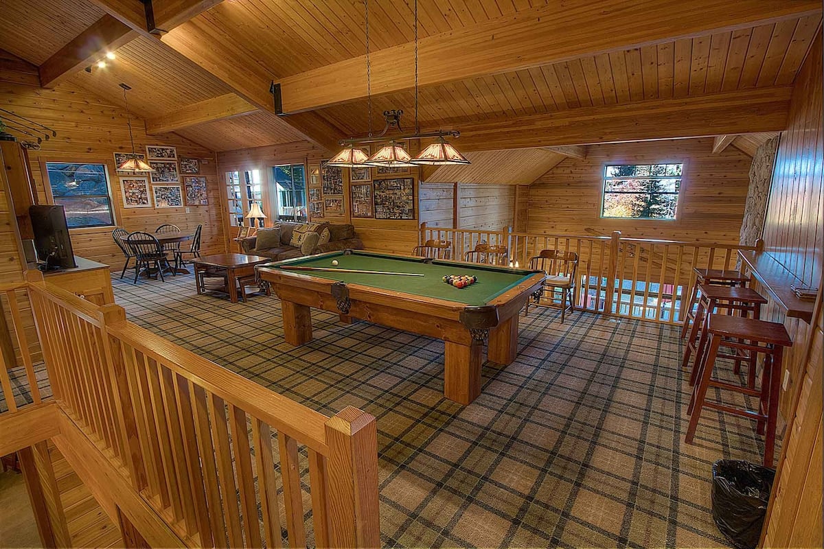 Browse our rentals in Lake Tahoe with a pool table